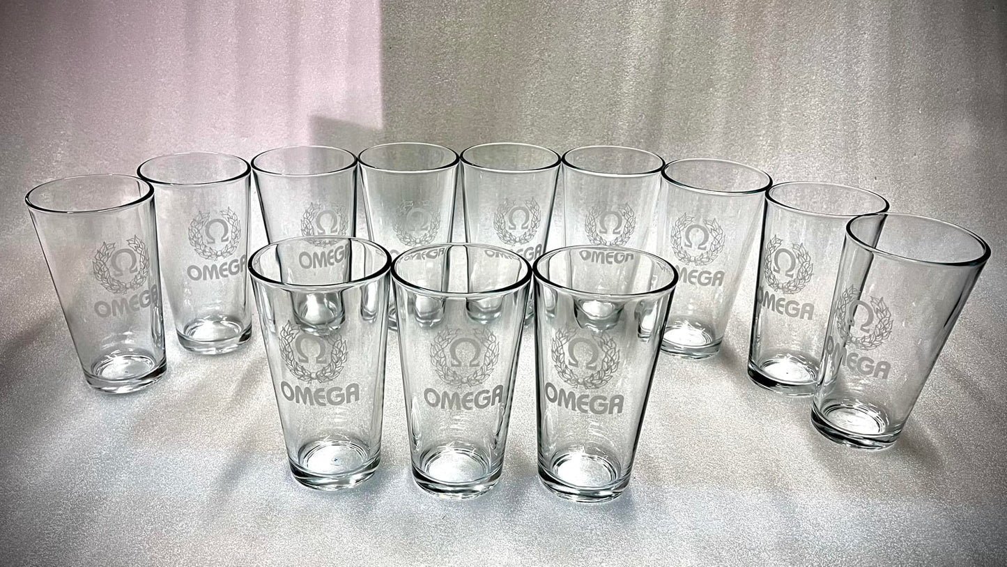 17oz Glass drinking glass beer glass wedding gift