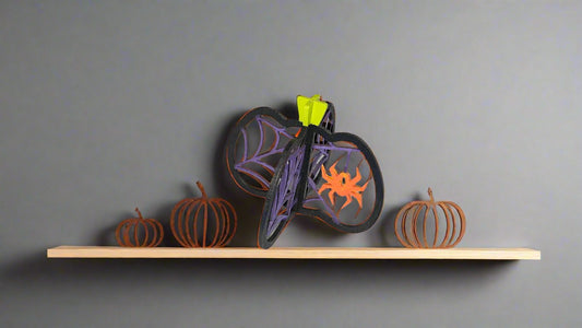 Precision Laser Cut 3D Halloween Pumpkin