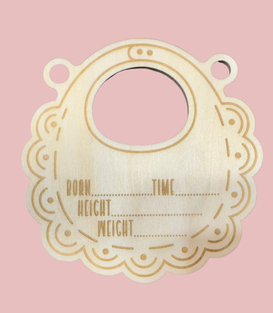 Newborn, Baby Girl Birth Announcement Wall hangers